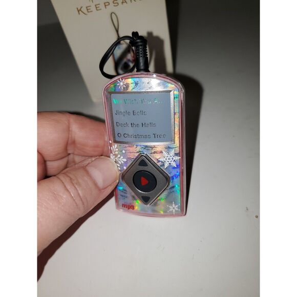 A Hallmark Keepsake Ornament Magic Sound & Light MP3 Player 4 Christmas Songs - Picture 9 of 12